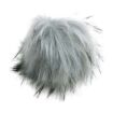 1204-Silver Pompoms - 1204-Silver