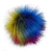 1243-Rainbow Pompoms - 1243-Rainbow