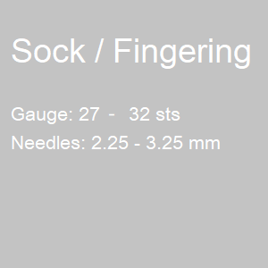 sock/fingering